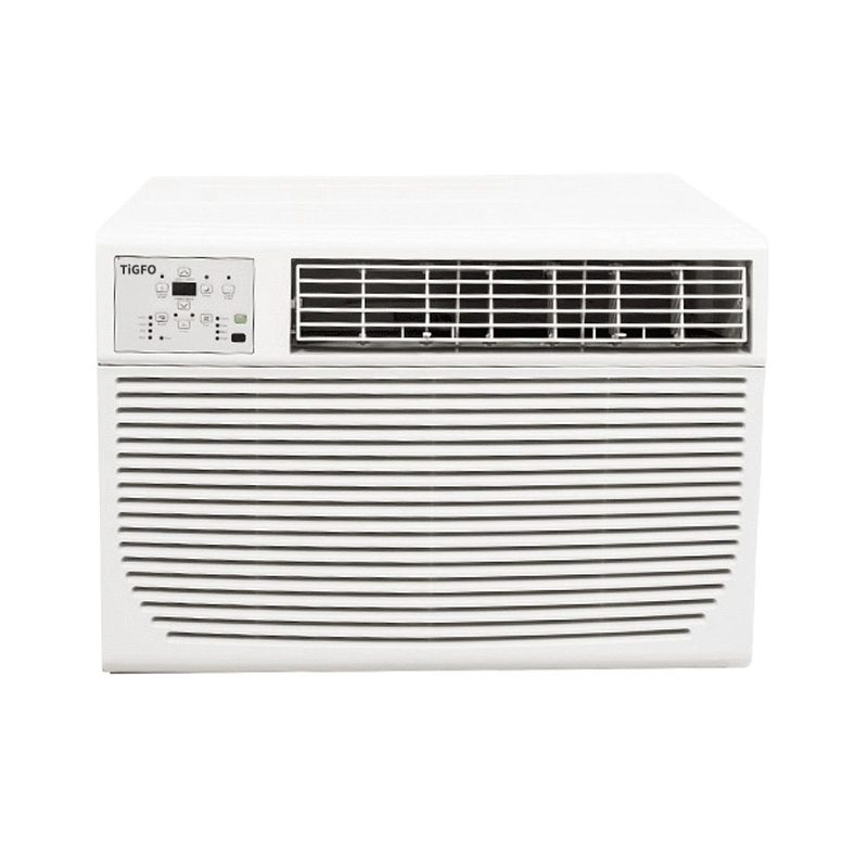 Tigfo TIG08WiNMIDHF 8,000 BTU Window Air Conditioner with Supplemental Heat 115V 15A in White