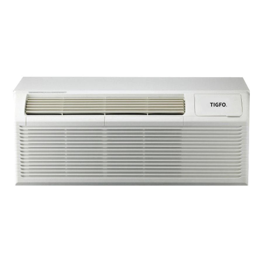 TIGFO TIG12PTAC220 12,000 BTU Packaged Terminal Air Conditioner Heat Pump 220V in White