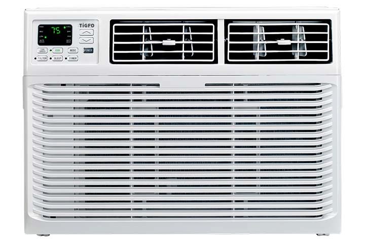 Tigfo TIG12WiNHFMID 12,000 BTU Window Air Conditioner with Heat 230V 20A in White