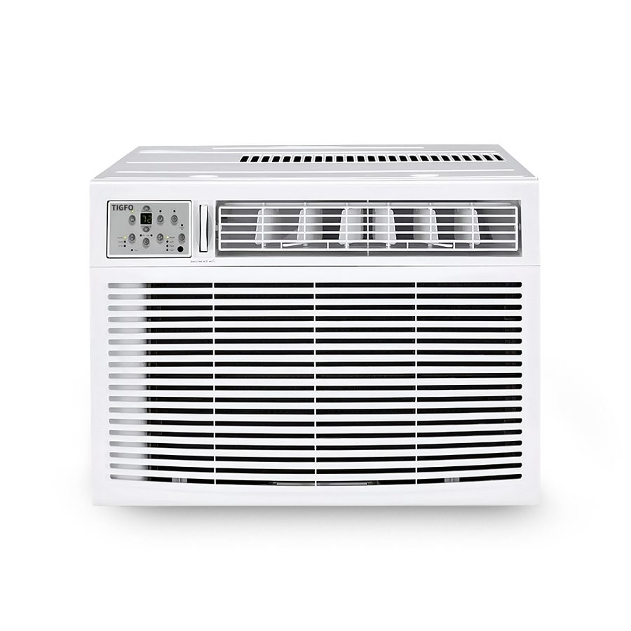 Tigfo TIG15WiNMiD 15,000 BTU EasyCool Window Air Conditioner with Remote 115V 15A in White