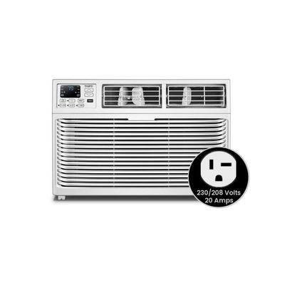 Tigfo TIG18WiNHF 18,000 BTU Window Air Conditioner with Heat Control 230V 20A in White