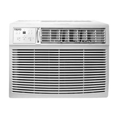 Tigfo TIG25WiNMIDHF 25,000 BTU Room Window Air Conditioner with Heat, Remote Control, Energy Star with Wifi & Voice Control 230V 30A in White